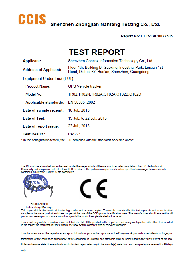 tr02-test report A